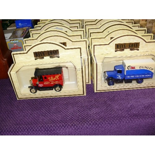 229 - 20 BOXED 'DAYS GONE BY' VEHICLES, AS NEW IN BOXES.