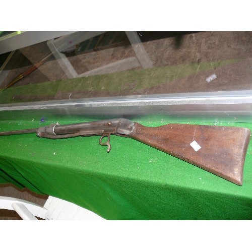 132 - AN EARLY HERCULES BREAK BARREL .177 AIR RIFLE