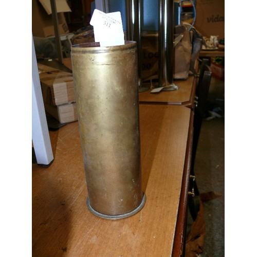 311 - ARTILLERY SHELL CASE 230 X 90MM (1910)