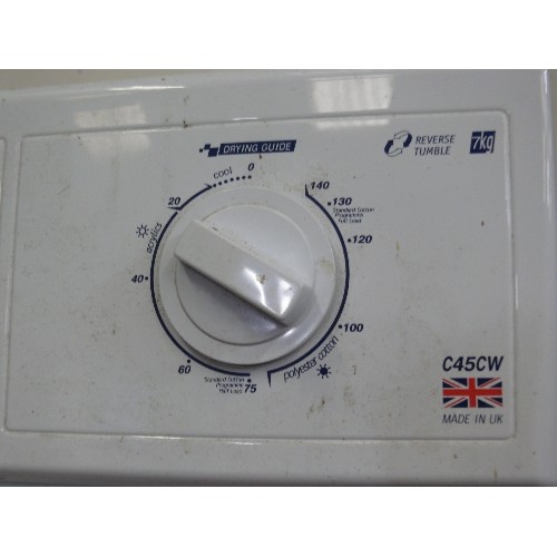 495 - WHITE KNIGHT REVERSE TUMBLE DRYER, 7KG