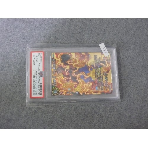 183 - GRADED DRAGON BALL CARD, 