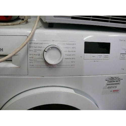 496 - BOSCH SERIES 2 WASHING MACHINE 7KG