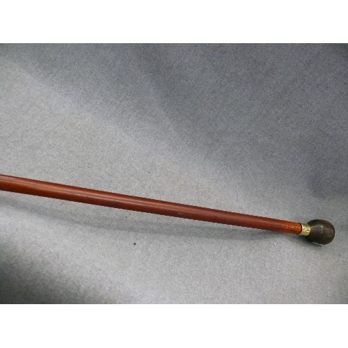 137 - A MILITARY SWAGGER STICK