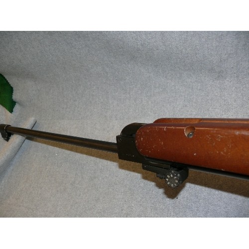 A WEBLEY VICTOR .177 BREAK BARREL AIR RIFLE