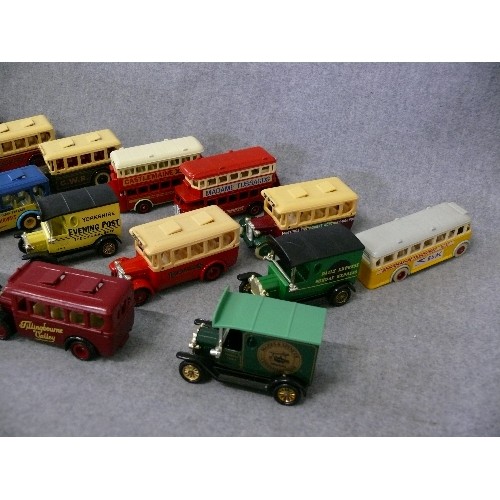 159 - A COLLECTION OF 20 COLLECTORS VEHICLES, DAYS GONE BY LLEDO TO INCLUDE BUSES AND VANS