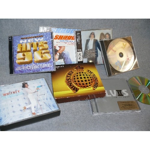 221 - JOB LOT OF APPROXIMATELY 50 CD'S, CLUB, HOUSE, MIX PLAYLISTS, MINISTRY OF SOUND ETC