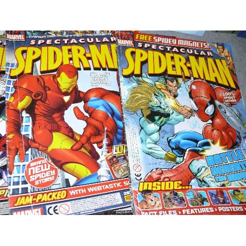 224 - 7 MARVEL SPIDER-MAN COMICS FROM 2007 TO 2009 PLUS 8  TOP COW COMICS FROM 2002