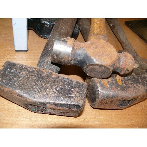 308 - 6 VARIOUS HAMMERS