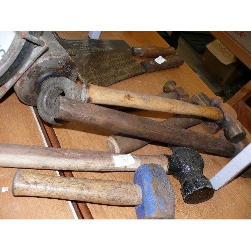 308 - 6 VARIOUS HAMMERS