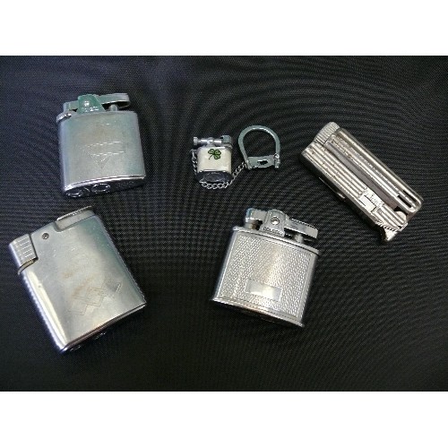 25 - A COLLECTION OF CIGARETTE LIGHTERS, RONSON ROLLSTAR PLUS OTHERS