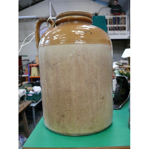 305 - LARGE CERAMIC FLAGON