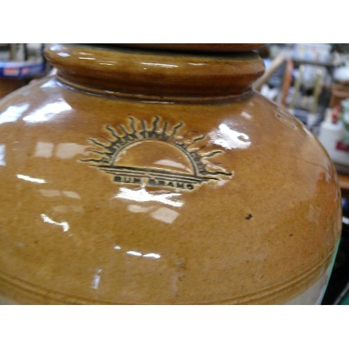 305 - LARGE CERAMIC FLAGON