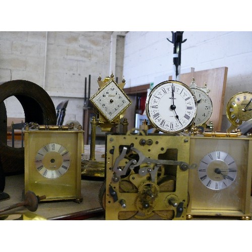 356 - COLLECTION OF CLOCKS/PARTS FOR SPARES