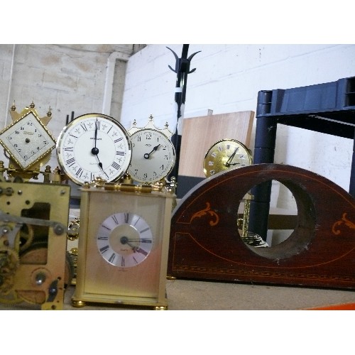 356 - COLLECTION OF CLOCKS/PARTS FOR SPARES