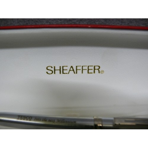 59 - A SHEAFFER WHITE SPOT PEN PRESENTATION FROM TESCO