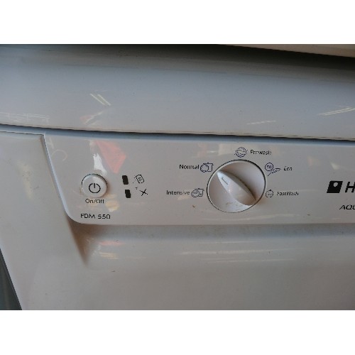 480 - HOTPOINT AQUARIUS FDM550 DISHWASHER IN WHITE