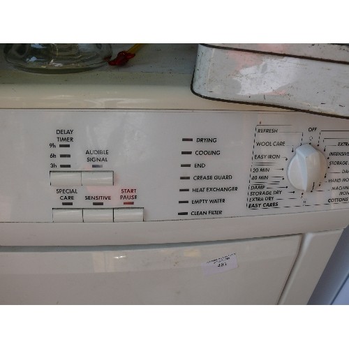 481 - AEG CONDENSER TUMBLE DRYER