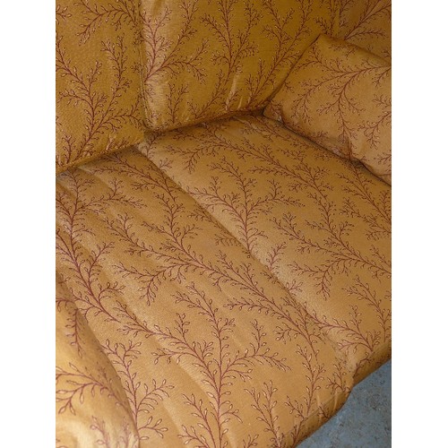 399 - MULTI YORK 2 SEATE SOFA IN MUSTARD