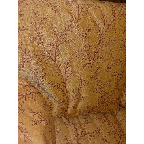 399 - MULTI YORK 2 SEATE SOFA IN MUSTARD