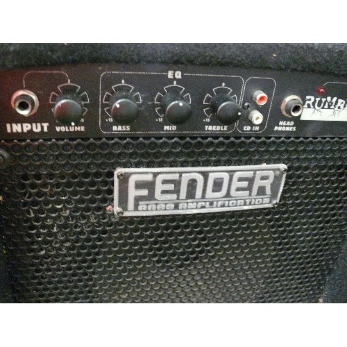 431 - FENDER  BASE AMPLIFIER, 110 VOLTS ONLY