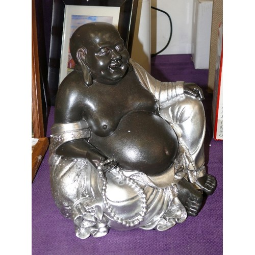 114 - A LARGE BUDDHA FIGURE BY LIBRA DISTINCTIVE INTERIORS