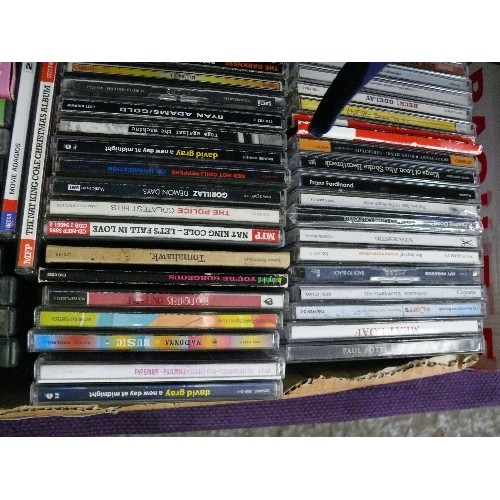 151 - JOB LOT OF CDS (APPROX 60) AND DVDS. INCLUDES JURASSIC PARK BOX SET & SISU