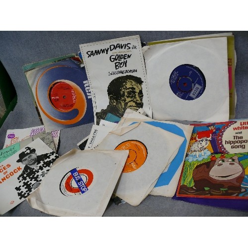 63 - A SELECTION OF 45RPM SINGLE RECORDS TO INCLUDE QUEEN, ELVIS PRESLEY AND PINK FLOYD