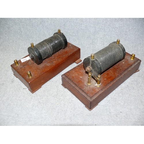 92 - 2 VINTAGE INDUCTION COILS