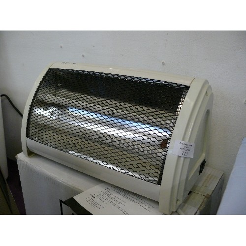 113 - A CERAMIC 2-BAR EASY HEATER BY COOPERS WITH ORIGINAL BOX