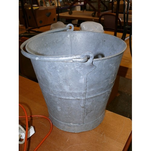 221 - GALVANISED BUCKET