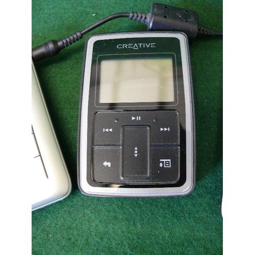 19 - CREATIVE LABS INC MODEL DAP-HD0014, ZEN  MP3 PLAYER PLUS 2 OTHERS