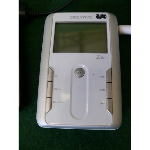 19 - CREATIVE LABS INC MODEL DAP-HD0014, ZEN  MP3 PLAYER PLUS 2 OTHERS