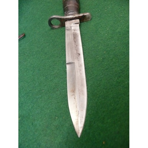 21 - BAYONET WITH  SCABBARD