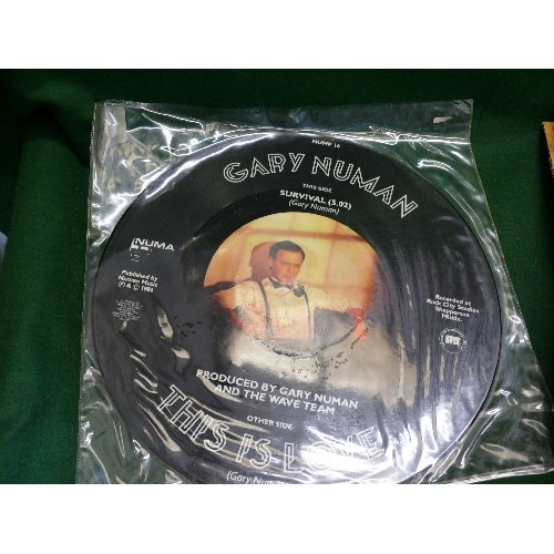 100 - LP RECORDS X 10 TO INCLUDE - GARY NUMAN PICTURE DISC, 22 ROARING GREATEST HITS INCLUDING DEPECHE MOD... 