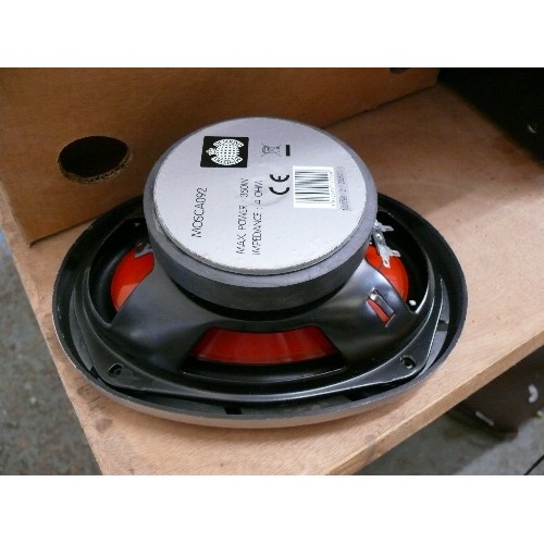 441 - TWO 4-WAY 350W IN CAR SPEAKERS - MINISTRY OF SOUND