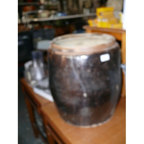 53 - VERY LARGE RUSTIC JARDINIERE