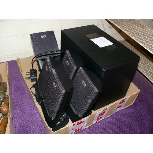 153 - LABTEC ARENA 675 MULTIMEDIA SPEAKERS - IDEAL FOR HOME CINEMA OR AUDIO SYSTEMS