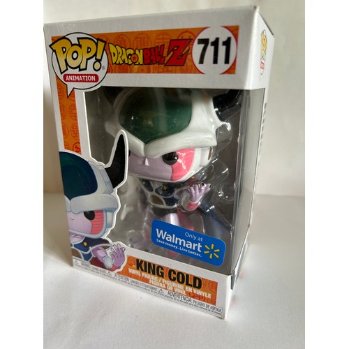 44 - DRAGONBALL FUNKO POPS ANIMATION FIGURE 711 KING COLD - WALMART EXCLUSIVE -  VERY GOOD CONDITION, BOX... 