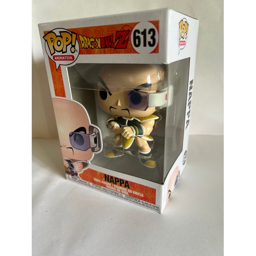 56 - DRAGONBALL FUNKO POPS ANIMATION FIGURE 613 NAPPA -  VERY GOOD CONDITION, BOXED