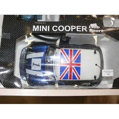 83 - MINI COOPER CLUB SPORT  BY EVOLUTION  REMOTE CONTROL WITH BOX