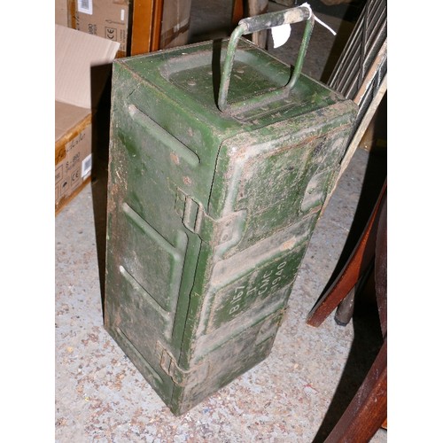 239 - AMMUNITION BOX MARKED 1940 SIZE 540 X 215 X 230MM