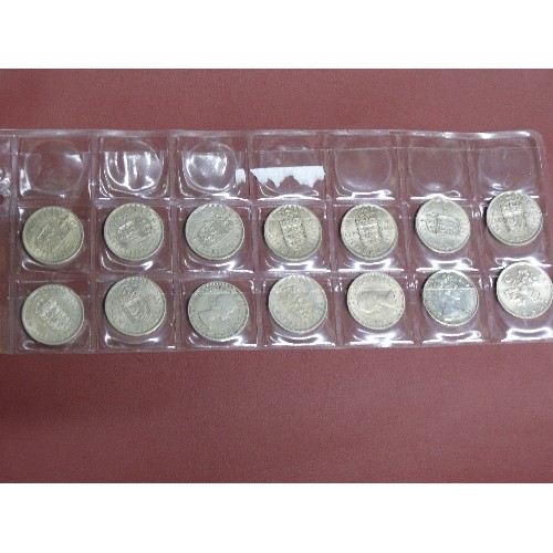 20 - COLLECTION OF 14 QEII SHILLINGS