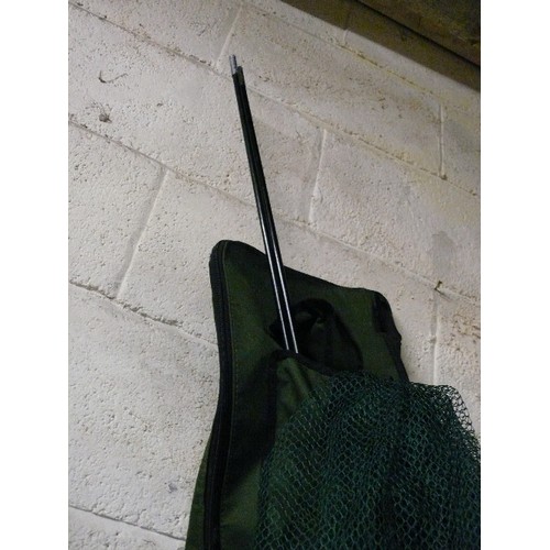 257 - A CORMORAN ROD BAG WITH AP CARP MAX 12FT 2 PIECE ROD WITH SHIMANO HYPERLOOP 4000RB BAITUNNER REEL AN... 