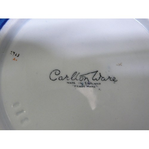 5 - VINTAGE CARLTON WARE BLUE ROYALE 9