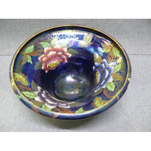 6 - VINTAGE MALING WARE PEONA DISH ON FEET 9