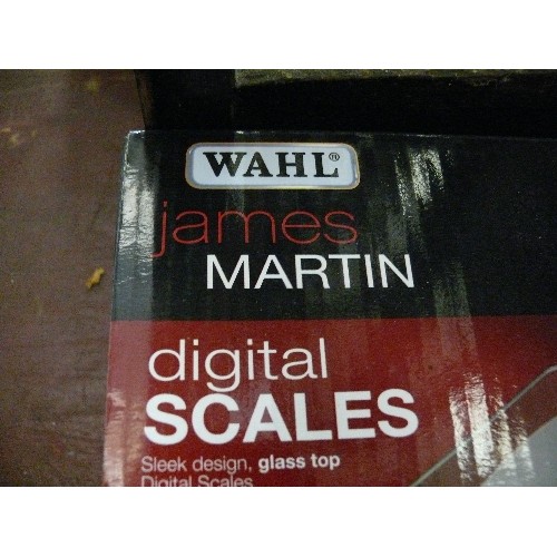 296E - DIGITAL SCALES BY JAMES MARTIN, WAHL, BOXED AND UNUSED