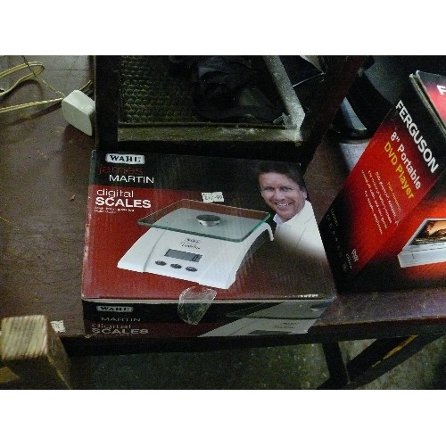 296E - DIGITAL SCALES BY JAMES MARTIN, WAHL, BOXED AND UNUSED