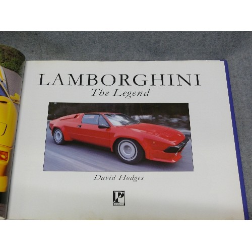 65 - 2 BOOKS - THE LEGEND OF ASTON MARTIN BY MICHAEL BOWLER (FAVOURITE CAR OF JAMES BOND) OTHER THE LEGEN... 