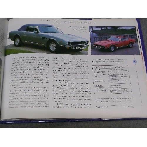 65 - 2 BOOKS - THE LEGEND OF ASTON MARTIN BY MICHAEL BOWLER (FAVOURITE CAR OF JAMES BOND) OTHER THE LEGEN... 