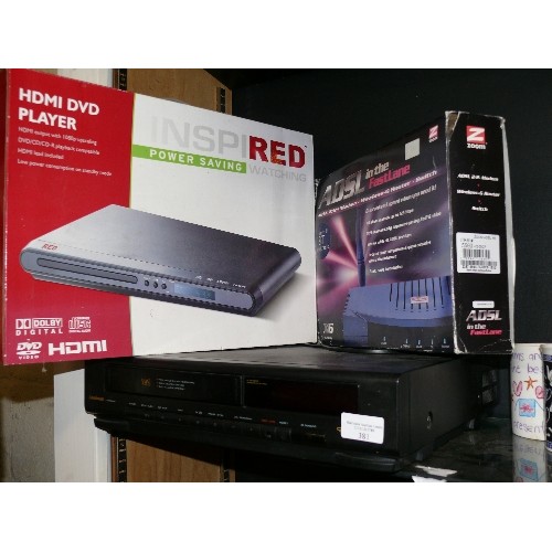 381 - HDMi DVD PLAYER 'RED' BO PLAYER/RECORDER HS